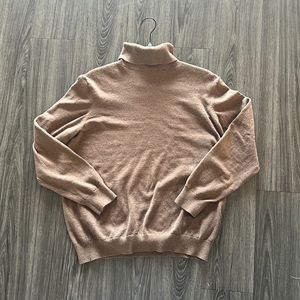 H&M Brown Turtleneck Sweater Size Large